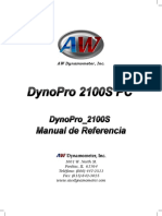 AW Dynamometer, Inc. 1001 W. North St. Pontiac, IL 61764 Teléfono - (800) 447-2511 Fax - (815) 842-3025