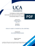 Ensayo Sobre Marco Conceptual de La Auditoria - Alexis Mondragon