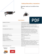 Ficha Tecnica Respirador Media Cara 3M