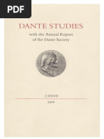 Dante Studies Num 127 - 2009 | PDF | Dante Alighieri | Divine Comedy