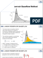 L 9 C Linear Reservoir Baseflow