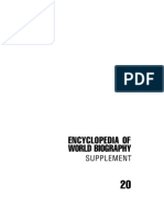 Encyclopedia of World Biography. Vol. 20. Supplement