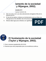 Clase N° 8 Consejería pastoral. El fundamento de la sociedad, matrimonio.