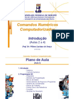 Comandos Numéricos Computadorizados - Aula 02 A 04 - Introdução