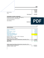 Plantilla presupuesto mensual