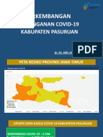 Rev Penanganan Covid 19 Kabupaten Pasuruan 18 Mei 2021