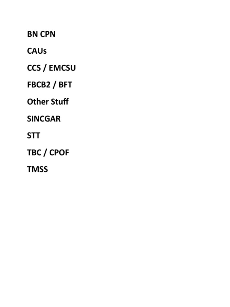 Military Communication Systems Overview | PDF