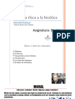 Diapos y Lecturas Bioetica