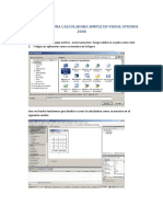 COMO DISEÑAR UNA CALCULADORA SIMPLE EN VISUAL STUDIOS 2008