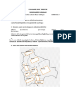 La Guarasugwe: A) Baure B) El Itonoma C) El Maropa D) More E)