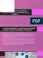 Aplicación Masiva de Nuevas Tecnologías en Los Procesos