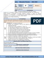 Enero - 5to Grado Ciencias Naturales (2021-2022)