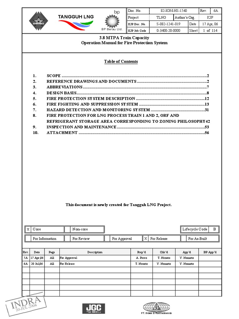 Operation Manual For Fire Protection System3 | PDF | Pump | Fires