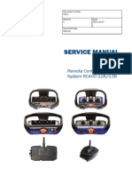 Service Manual: Remote Control System RC400 G2B/G3B