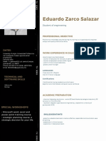 Eduardo Zarco Salazar: Student of Engineering