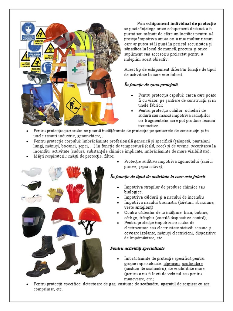 Riscuri Profesionale Si4 | PDF