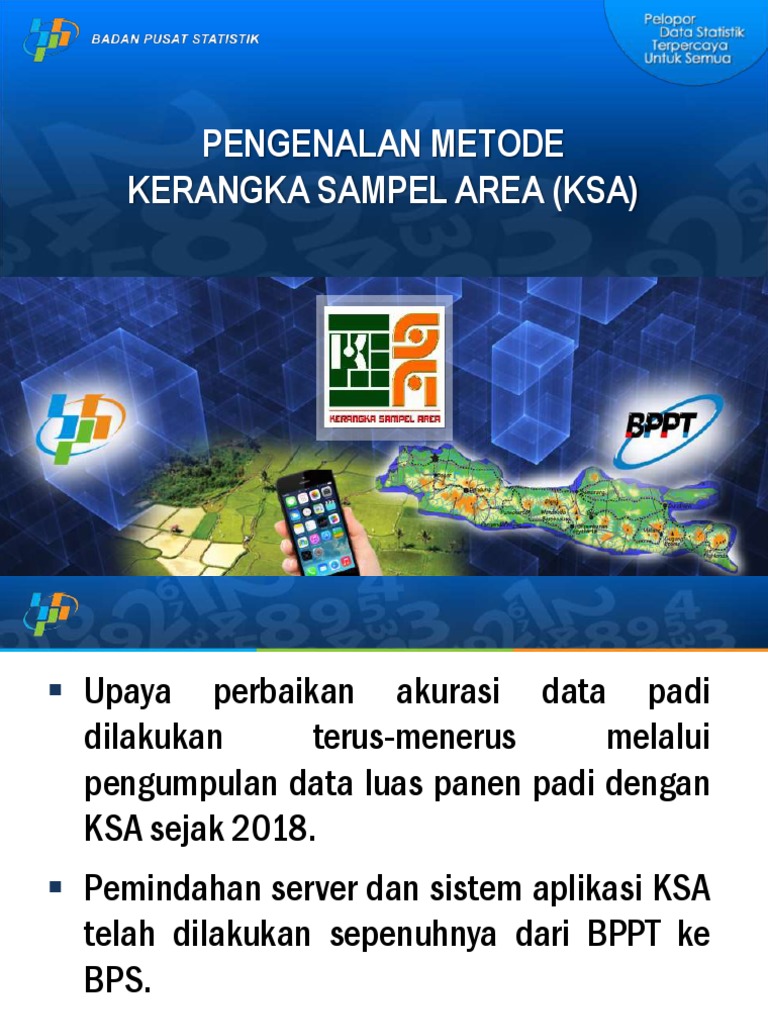 Metode Kerangka Sampel Area untuk Padi | PDF