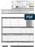 FT SST 089 Formato Reporte y Seguimiento de Acciones de Correctiva Preventiva y de Mejora