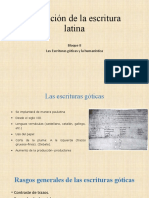 Evolución Escritura Latina II-2