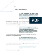 DIREITO CONSTITUICIONAL II - Dédalo Cardoso