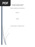 Tarea 1 - Modelos de Decisión