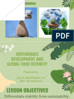 Week 14 Sustainable Development and Food Security