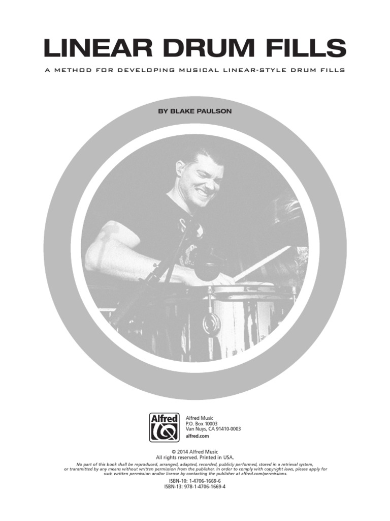 A Method For Developing Musical LinearStyle Drum Fills PDF Musical
