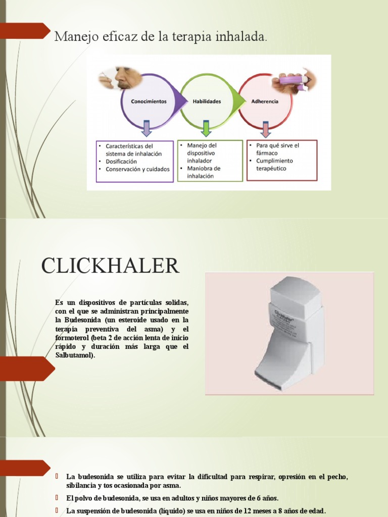 CLICKHALER | PDF | Asma | Enfermedades y trastornos