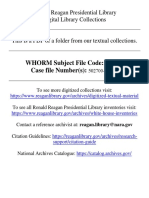 WHORM Subject File Code: Case File Number(s) :: Ronald Reagan Presidential Library Digital Library Collections