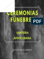 Ceremonias Funebres de La Santeria AfroCubana @yorubalibros