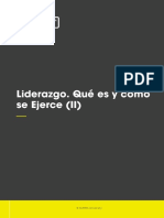 Liderazgo. Qué Es y Cómo Se Ejece (II)