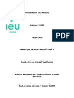 Actividad de Aprendizaje 3. Simbolización de La Prueba Rorschach