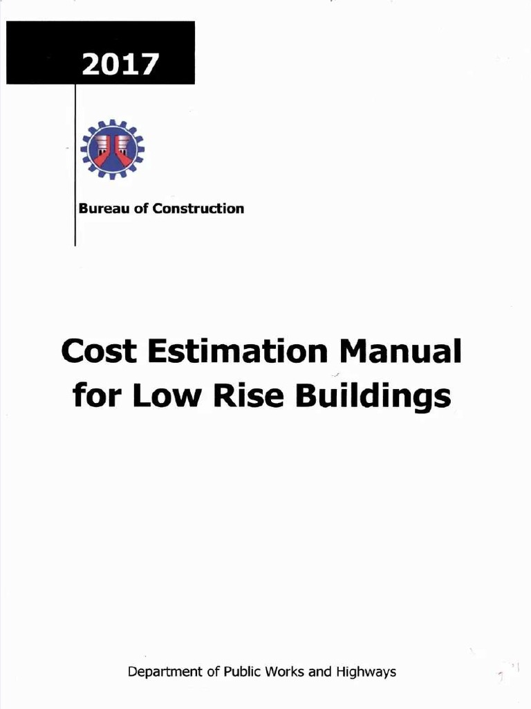 DPWH Cost Estimation Manual For Low Rise Buildings DL PDF