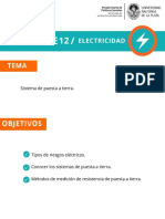 Escuela Universitaria de Oficios Unlp Clase 12 Electricidad Sistema de Puesta A Tierra