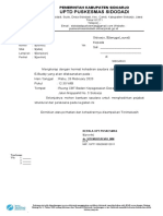 Template Surat Keluar