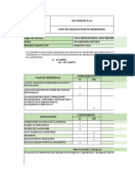 Checklist Plan Emergencia