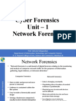 Cyber Forensics Unit - 1 Network Forensics