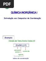 Compostos de Coordenação 1