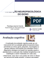 AVALIAÇÃO NEUROPSICOLÓGICA __DO IDOSO