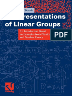 Representation of Linear Groups - Berndt