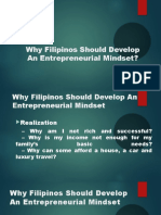 Why Filipinos Should Develop An Entrepreneurial Mindset?