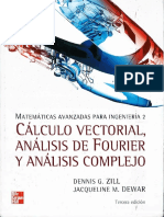 Matemáticas Avanzadas Para Ingeniería. Cálculo Vectorial, Análisis de Fourier y Análisis Complejo ( PDFDrive )