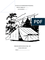 Contoh Laporan Kegiatan Perkemahan Pramuka