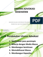 Pendekatan Advokasi Kesehatan