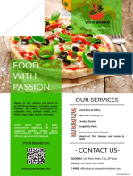 Food Company Profile Template