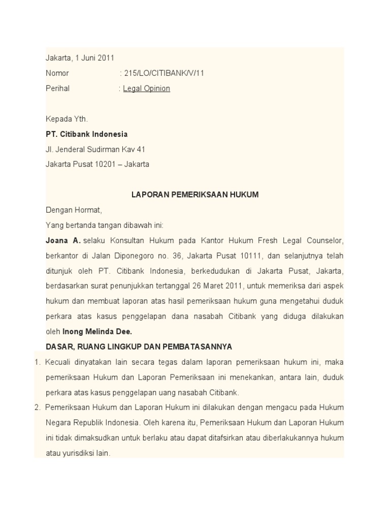 Contoh LO | PDF