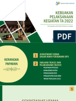 Sesi 1 (SESTAMA) Kebijakan Pelaksanaan Kegiatan TA2022 - Rev