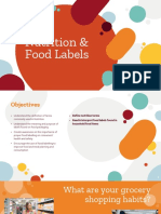 1 - Nutrition Terms & Food Labels