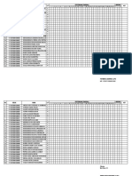 SEO-Optimized Title for Student Attendance Document