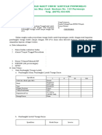 Form Laporan Pemakaian Genset N